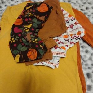 Girls Fall Thankful clothing bundle